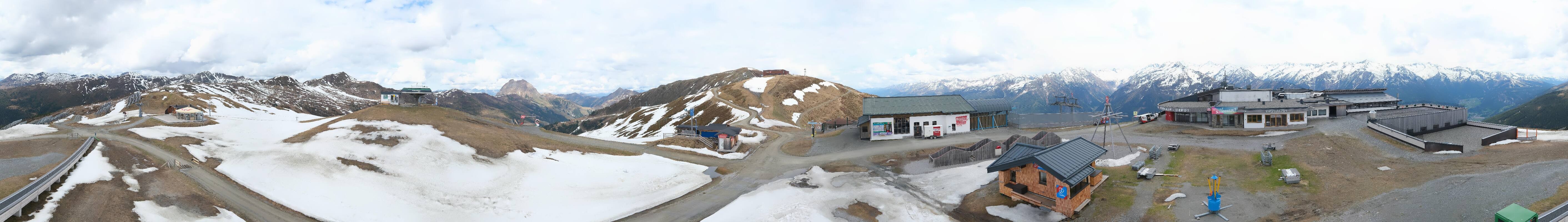 Archiv Foto Webcam Wildkogel-Arena: Ausblick Wildkogelbahn Bergstation
