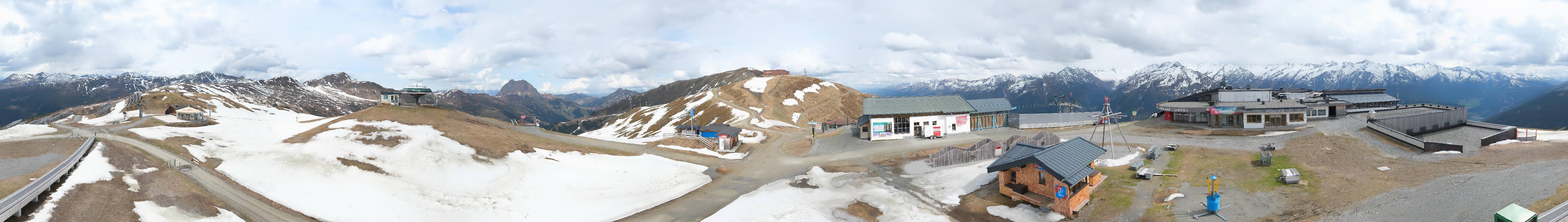 Archiv Foto Webcam Wildkogel-Arena: Ausblick Wildkogelbahn Bergstation