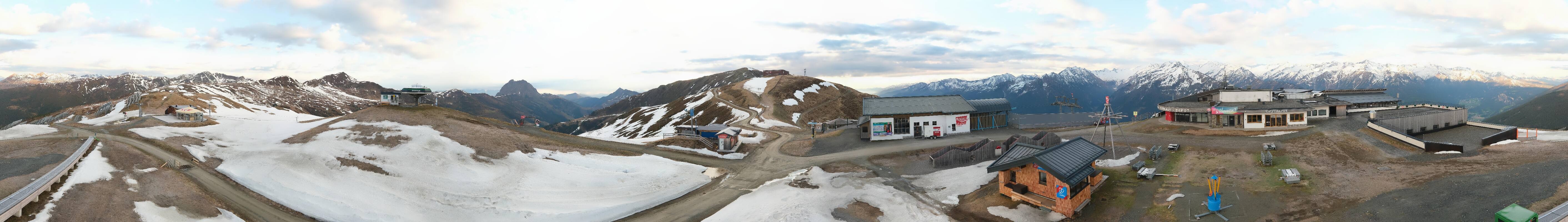 Archiv Foto Webcam Wildkogel-Arena: Ausblick Wildkogelbahn Bergstation
