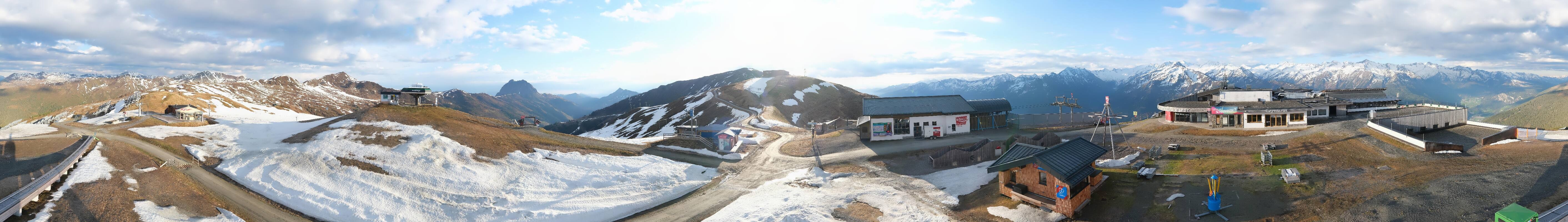Archiv Foto Webcam Wildkogel-Arena: Ausblick Wildkogelbahn Bergstation