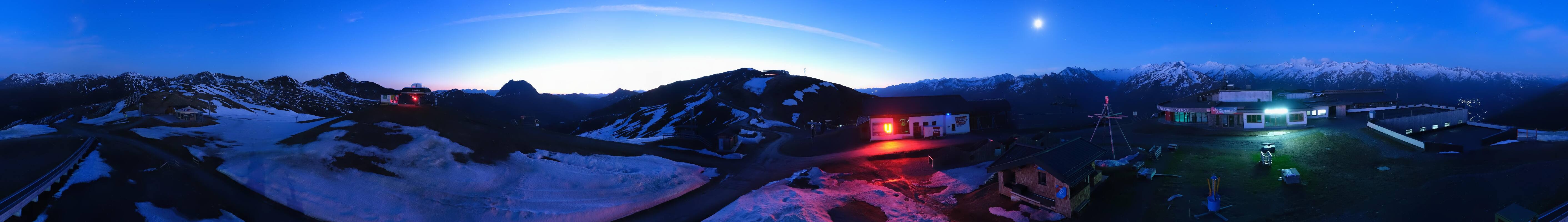 Archiv Foto Webcam Wildkogel-Arena: Ausblick Wildkogelbahn Bergstation