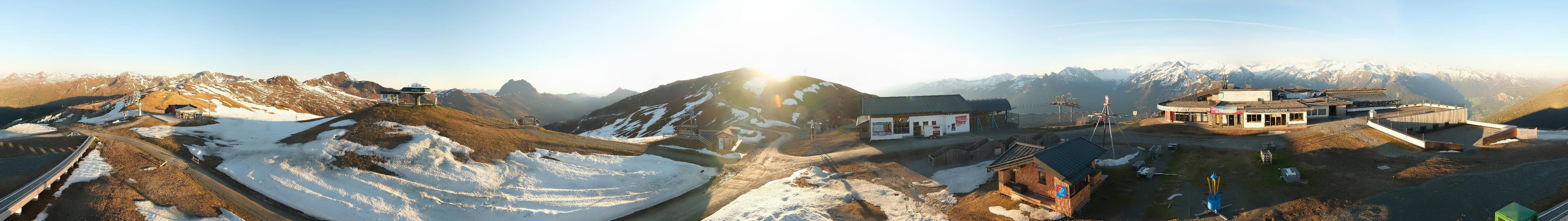 Archiv Foto Webcam Wildkogel-Arena: Ausblick Wildkogelbahn Bergstation