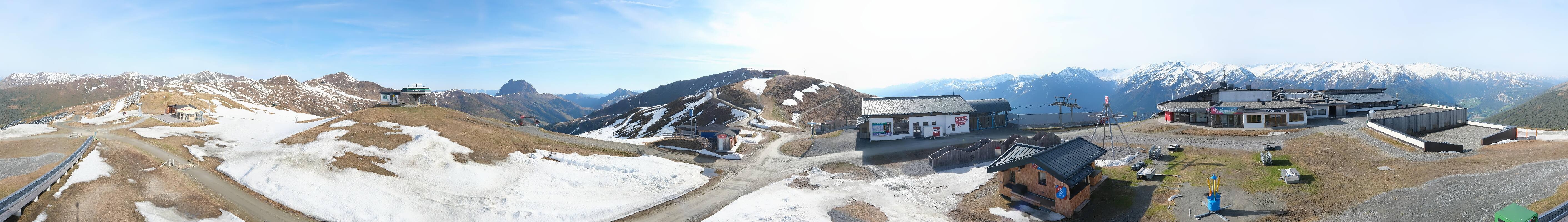 Archiv Foto Webcam Wildkogel-Arena: Ausblick Wildkogelbahn Bergstation