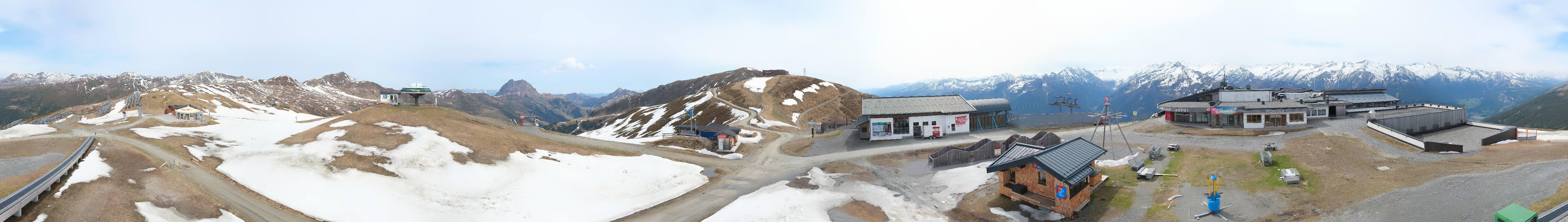 Archiv Foto Webcam Wildkogel-Arena: Ausblick Wildkogelbahn Bergstation