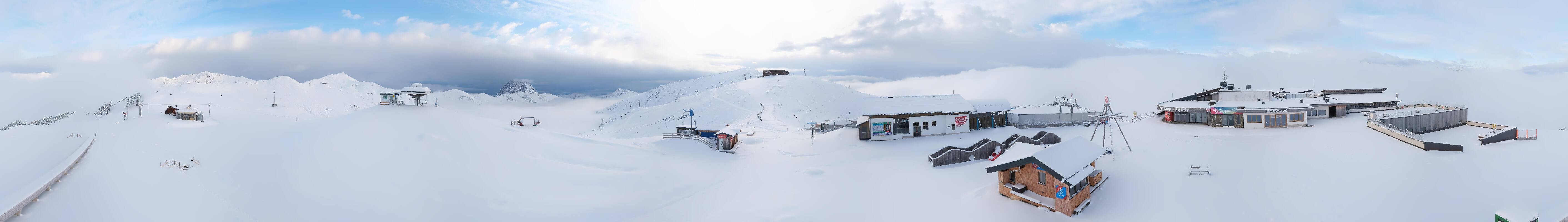 Archiv Foto Webcam Wildkogel-Arena: Ausblick Wildkogelbahn Bergstation