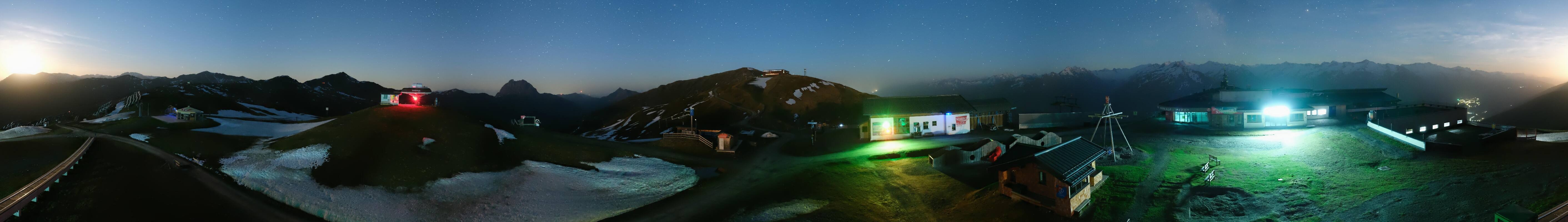 Archiv Foto Webcam Wildkogel-Arena: Ausblick Wildkogelbahn Bergstation