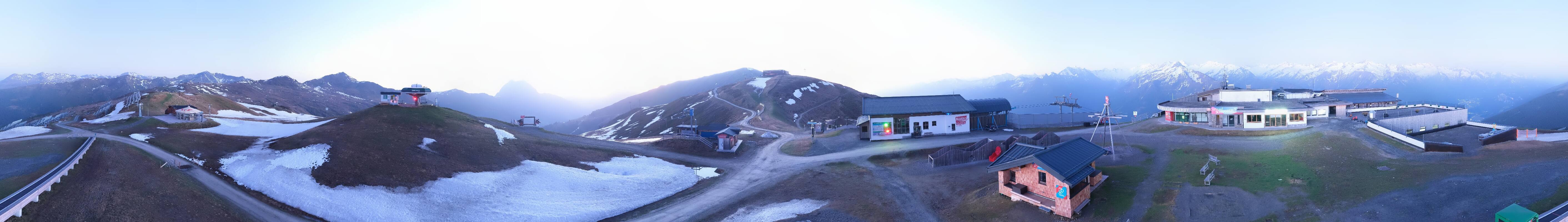 Archiv Foto Webcam Wildkogel-Arena: Ausblick Wildkogelbahn Bergstation