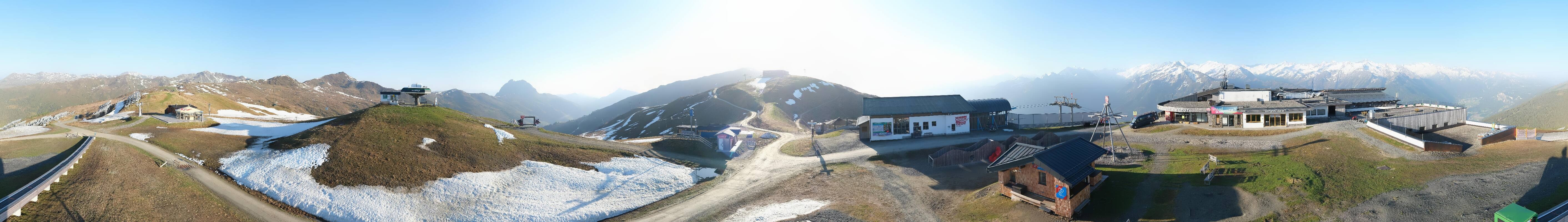 Archiv Foto Webcam Wildkogel-Arena: Ausblick Wildkogelbahn Bergstation