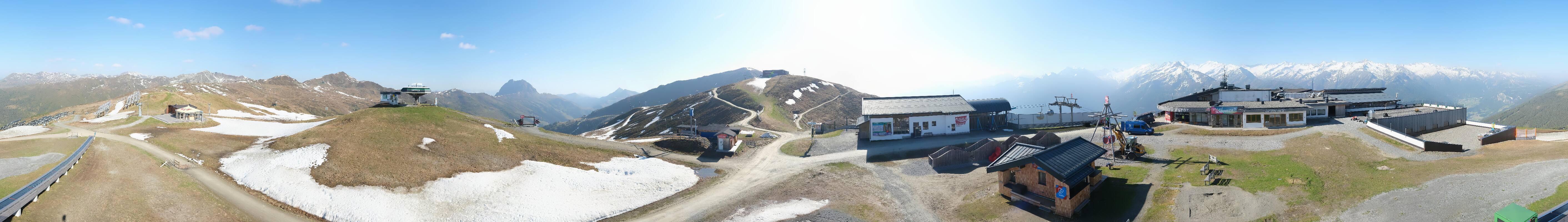 Archiv Foto Webcam Wildkogel-Arena: Ausblick Wildkogelbahn Bergstation