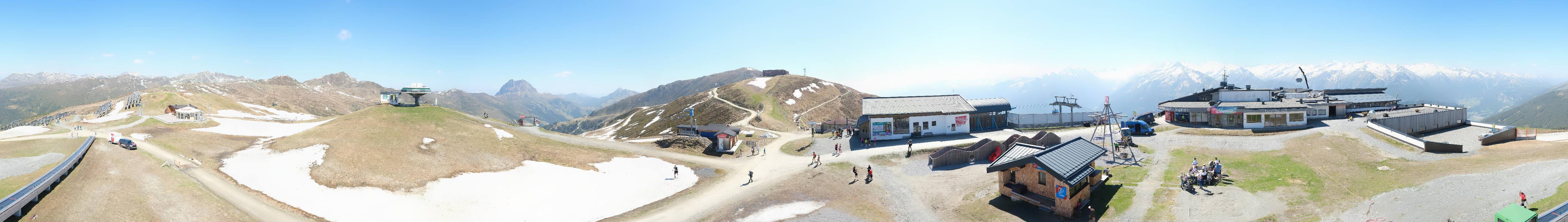 Archiv Foto Webcam Wildkogel-Arena: Ausblick Wildkogelbahn Bergstation
