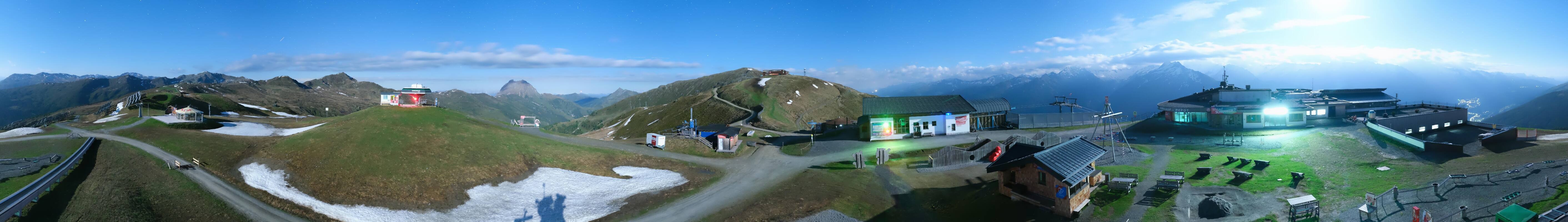 Archiv Foto Webcam Wildkogel-Arena: Ausblick Wildkogelbahn Bergstation