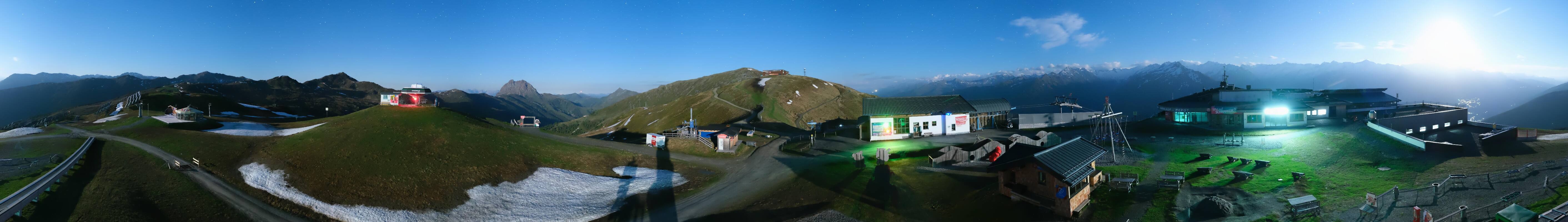 Archiv Foto Webcam Wildkogel-Arena: Ausblick Wildkogelbahn Bergstation