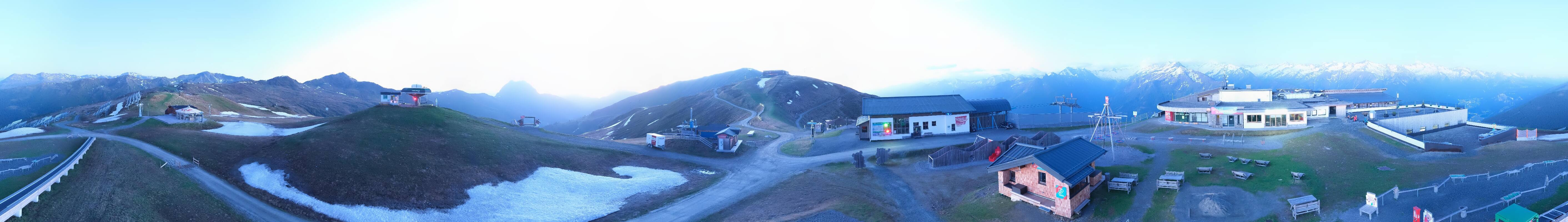 Archiv Foto Webcam Wildkogel-Arena: Ausblick Wildkogelbahn Bergstation