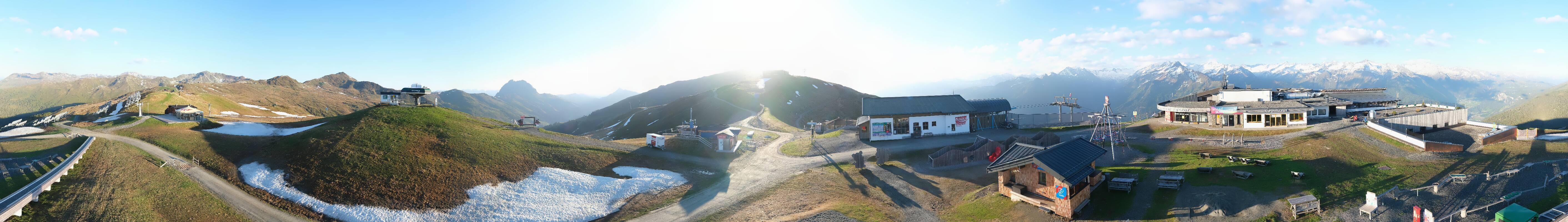 Archiv Foto Webcam Wildkogel-Arena: Ausblick Wildkogelbahn Bergstation