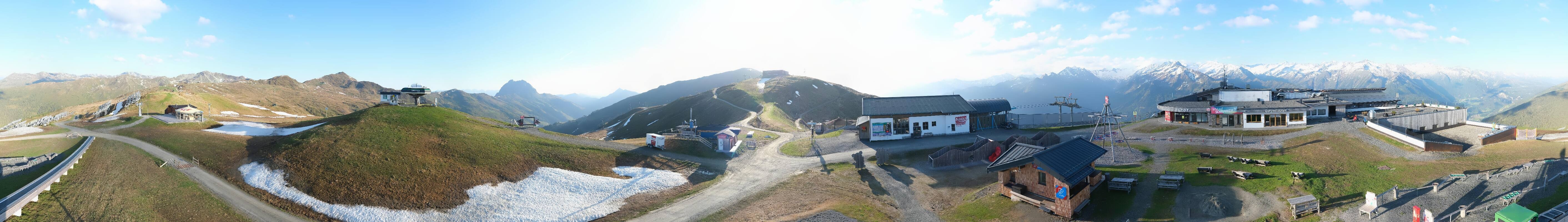Archiv Foto Webcam Wildkogel-Arena: Ausblick Wildkogelbahn Bergstation