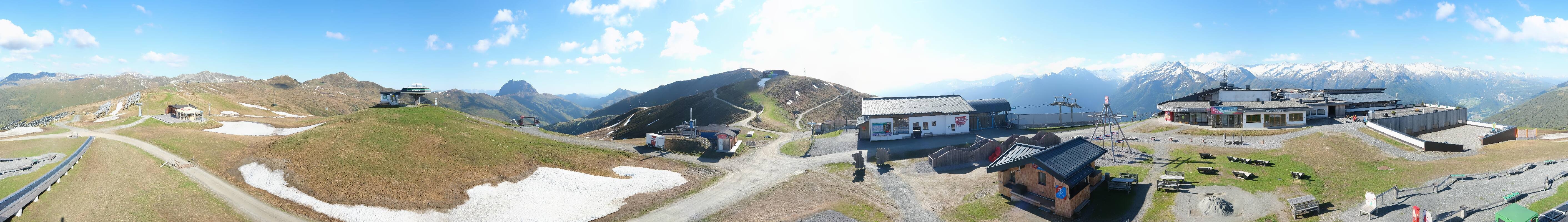 Archiv Foto Webcam Wildkogel-Arena: Ausblick Wildkogelbahn Bergstation