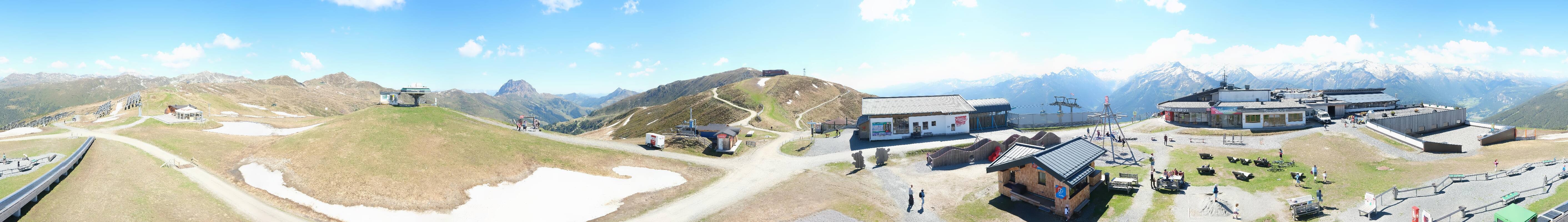 Archiv Foto Webcam Wildkogel-Arena: Ausblick Wildkogelbahn Bergstation