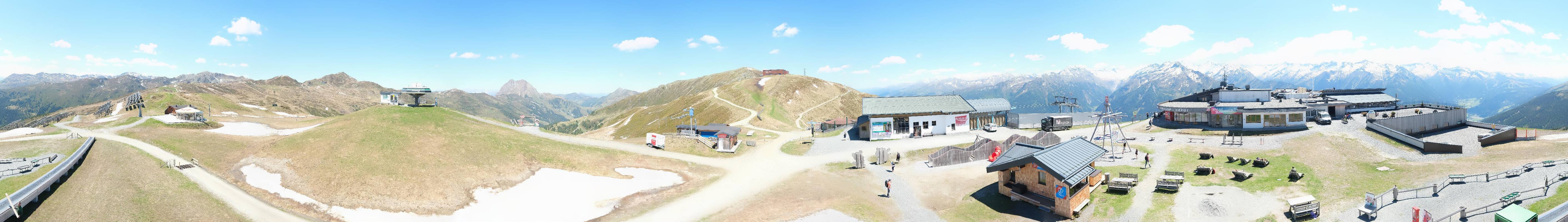 Archiv Foto Webcam Wildkogel-Arena: Ausblick Wildkogelbahn Bergstation