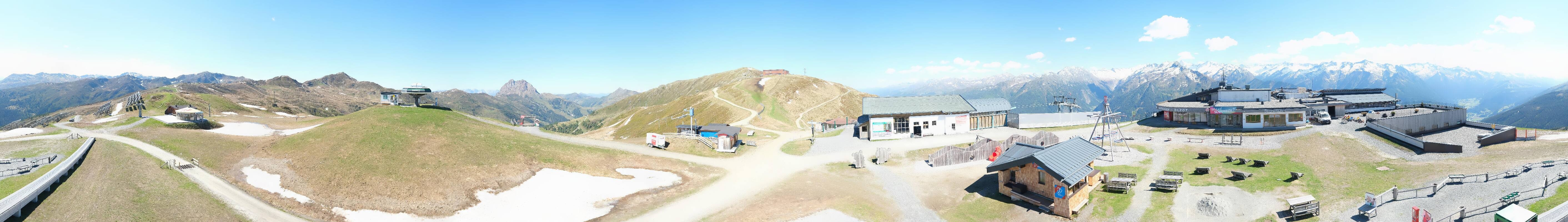 Archiv Foto Webcam Wildkogel-Arena: Ausblick Wildkogelbahn Bergstation