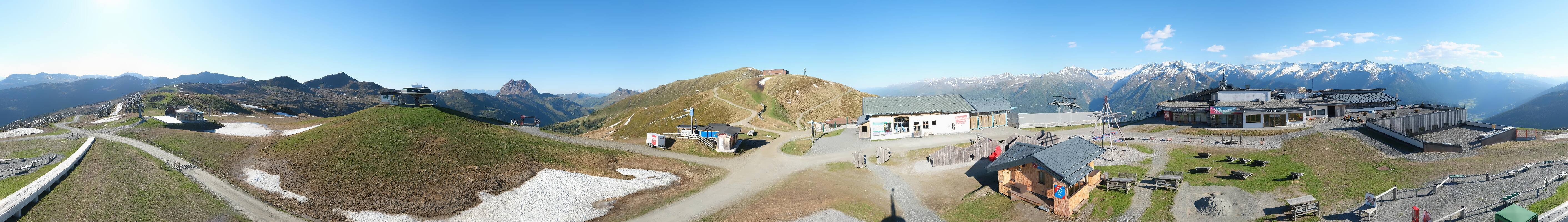 Archiv Foto Webcam Wildkogel-Arena: Ausblick Wildkogelbahn Bergstation