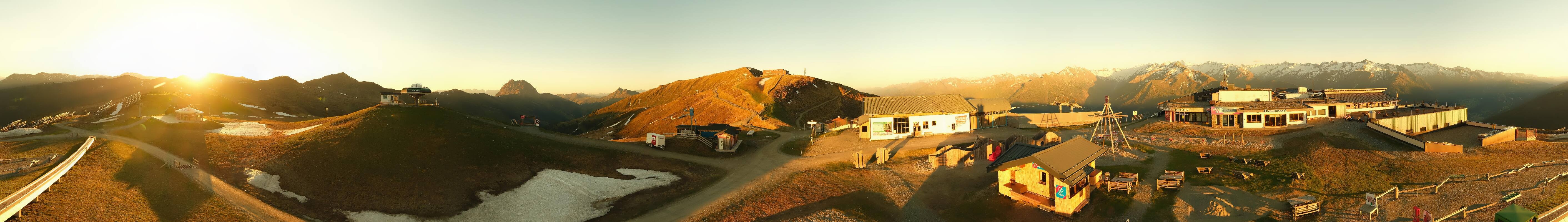 Archiv Foto Webcam Wildkogel-Arena: Ausblick Wildkogelbahn Bergstation