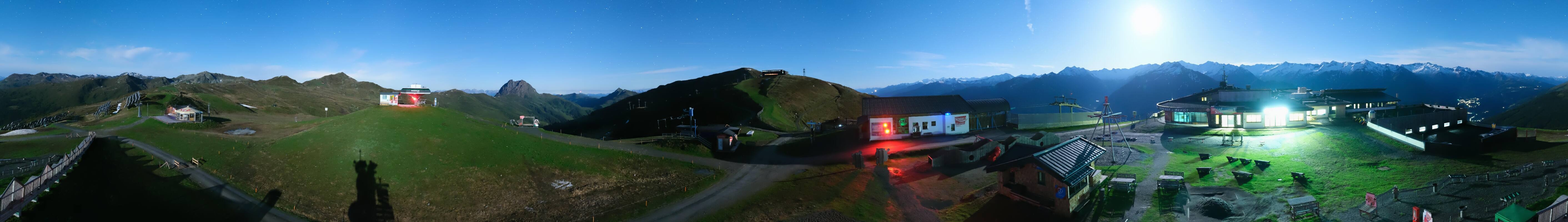 Archiv Foto Webcam Wildkogel-Arena: Ausblick Wildkogelbahn Bergstation