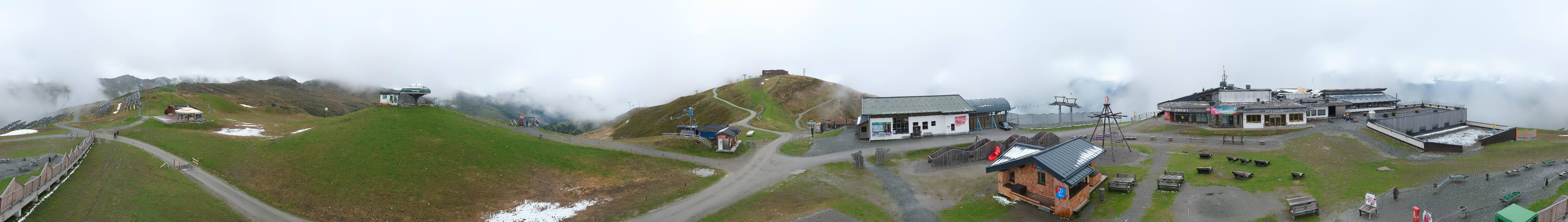 Archiv Foto Webcam Wildkogel-Arena: Ausblick Wildkogelbahn Bergstation