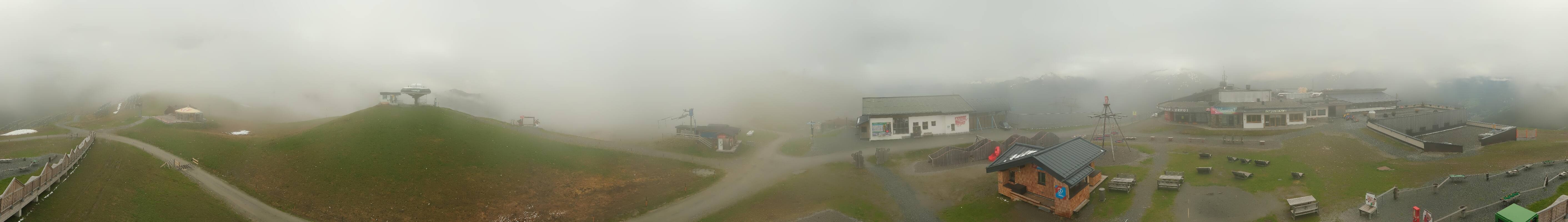 Archiv Foto Webcam Wildkogel-Arena: Ausblick Wildkogelbahn Bergstation