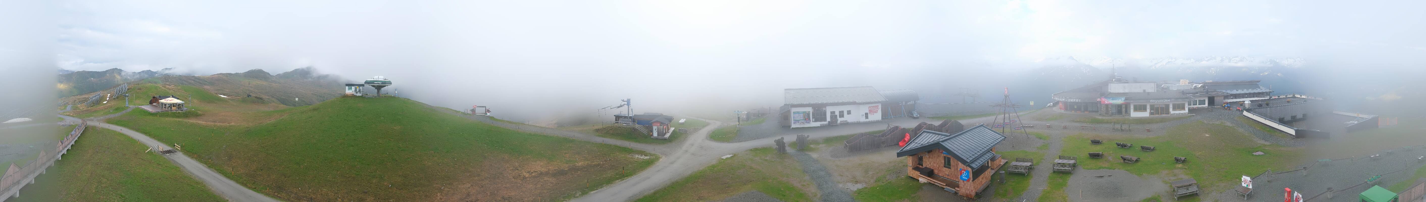 Archiv Foto Webcam Wildkogel-Arena: Ausblick Wildkogelbahn Bergstation