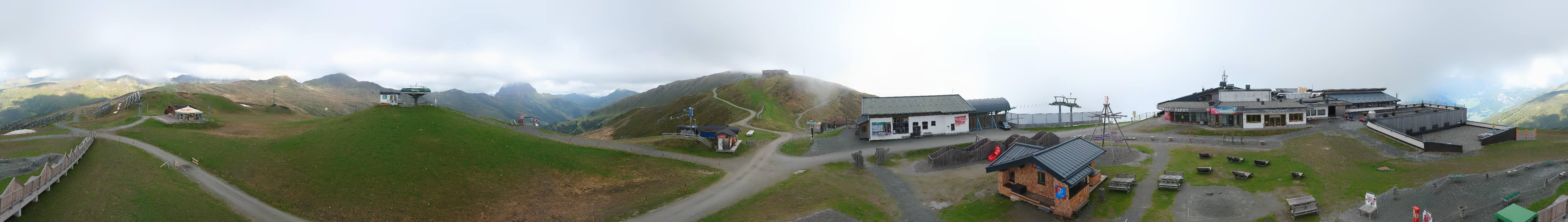 Archiv Foto Webcam Wildkogel-Arena: Ausblick Wildkogelbahn Bergstation