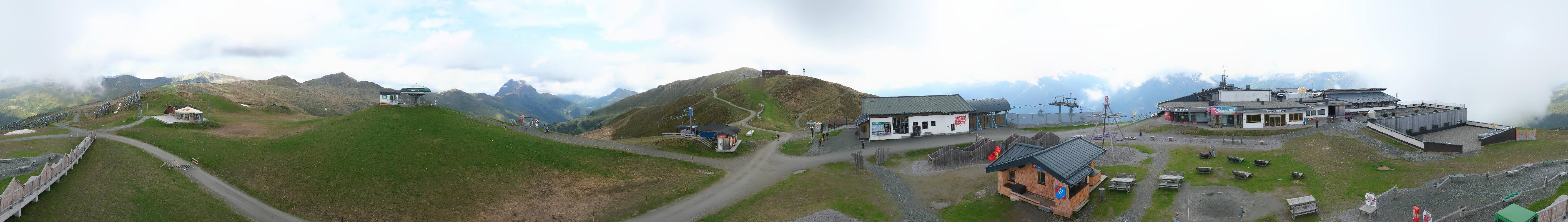 Archiv Foto Webcam Wildkogel-Arena: Ausblick Wildkogelbahn Bergstation