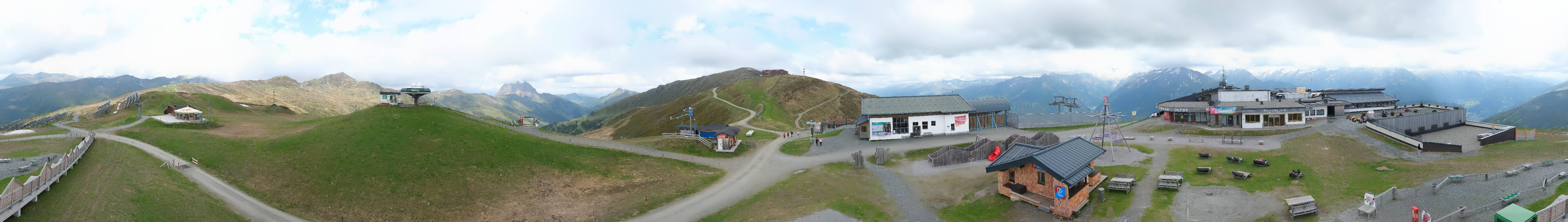 Archiv Foto Webcam Wildkogel-Arena: Ausblick Wildkogelbahn Bergstation