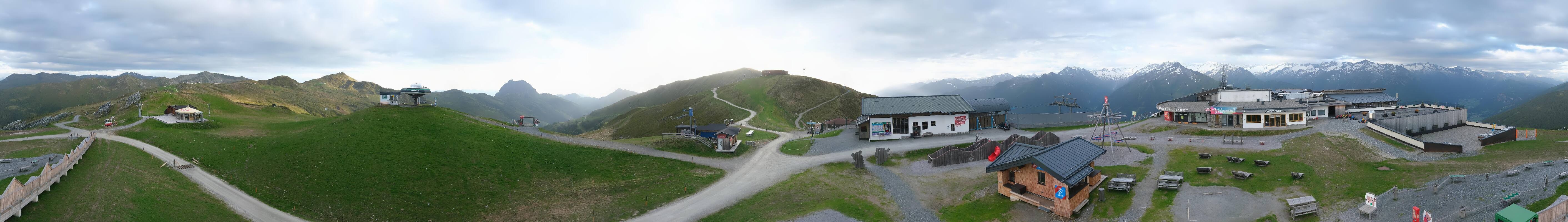 Archiv Foto Webcam Wildkogel-Arena: Ausblick Wildkogelbahn Bergstation