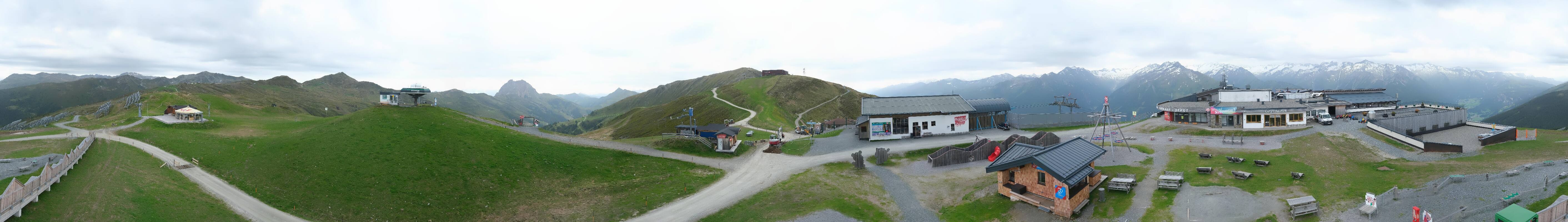 Archiv Foto Webcam Wildkogel-Arena: Ausblick Wildkogelbahn Bergstation