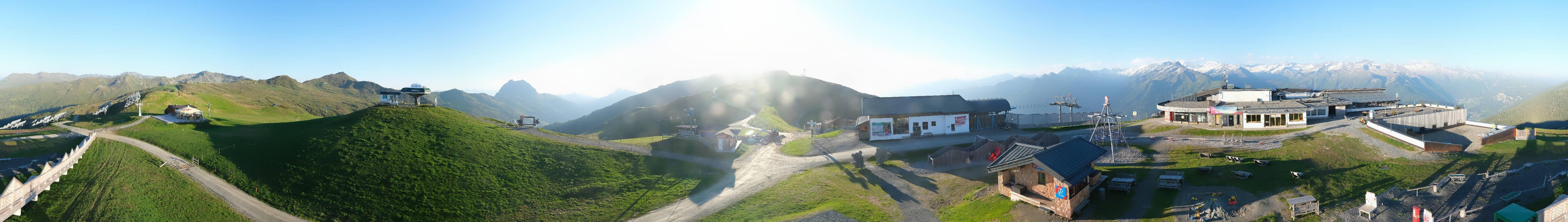 Archiv Foto Webcam Wildkogel-Arena: Ausblick Wildkogelbahn Bergstation