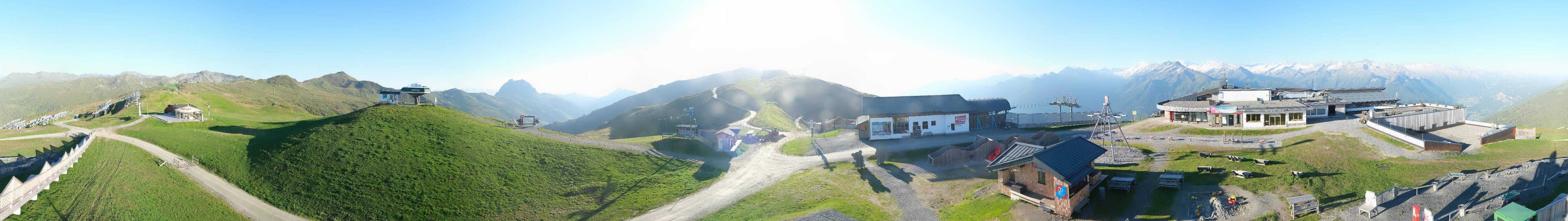 Archiv Foto Webcam Wildkogel-Arena: Ausblick Wildkogelbahn Bergstation