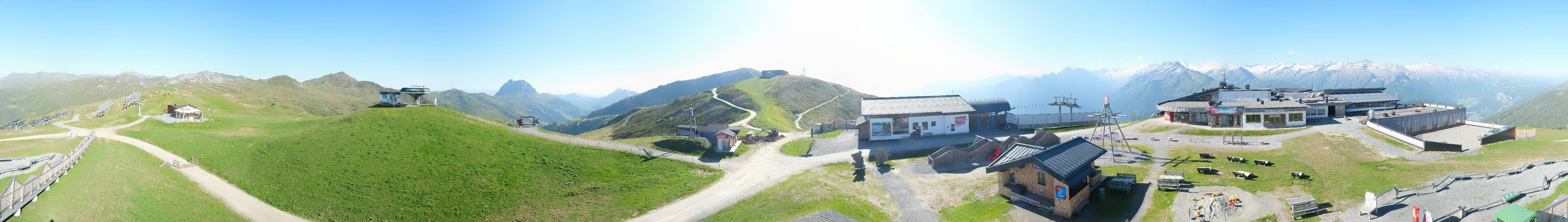 Archiv Foto Webcam Wildkogel-Arena: Ausblick Wildkogelbahn Bergstation