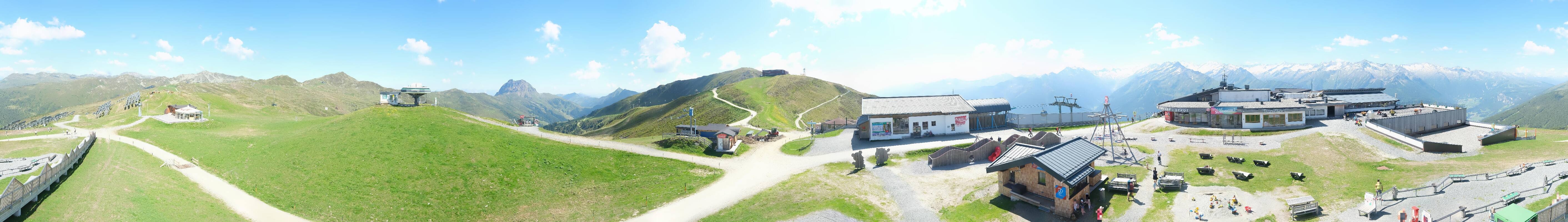 Archiv Foto Webcam Wildkogel-Arena: Ausblick Wildkogelbahn Bergstation
