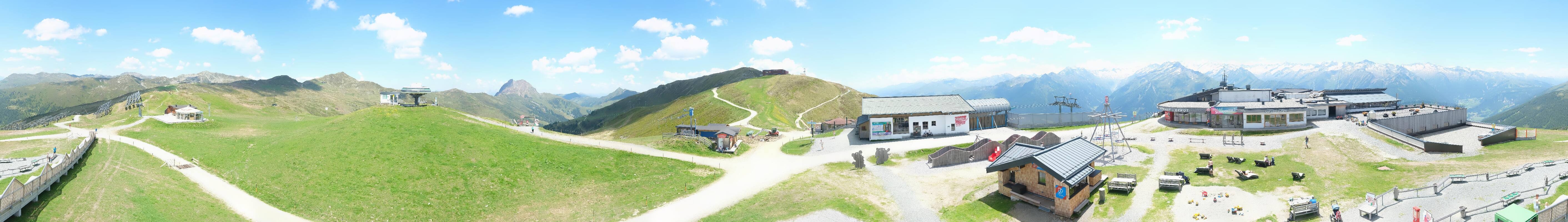 Archiv Foto Webcam Wildkogel-Arena: Ausblick Wildkogelbahn Bergstation