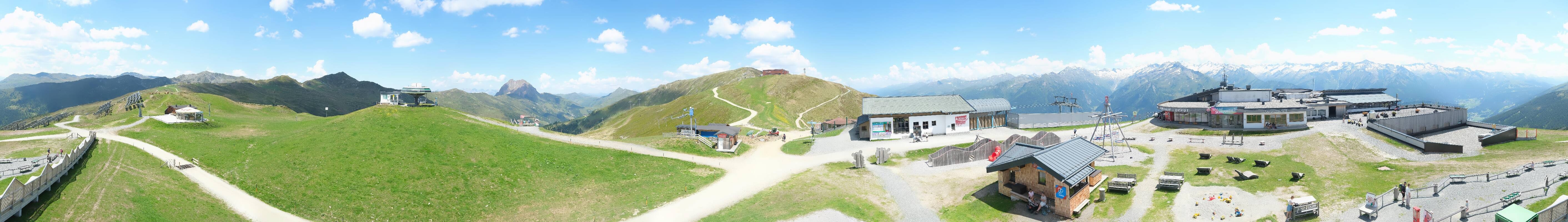 Archiv Foto Webcam Wildkogel-Arena: Ausblick Wildkogelbahn Bergstation