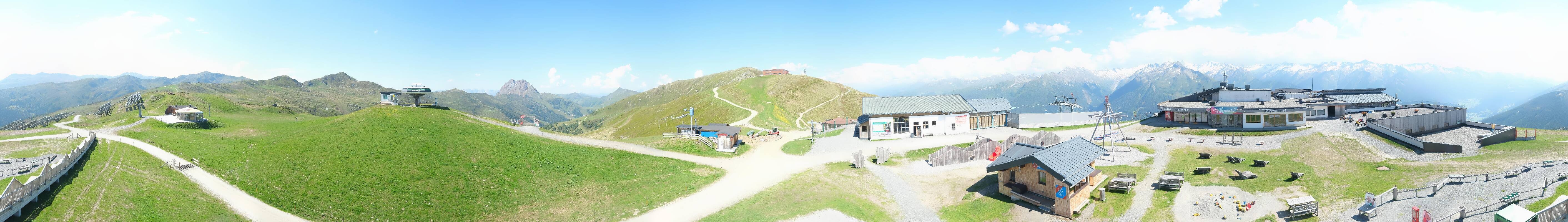Archiv Foto Webcam Wildkogel-Arena: Ausblick Wildkogelbahn Bergstation