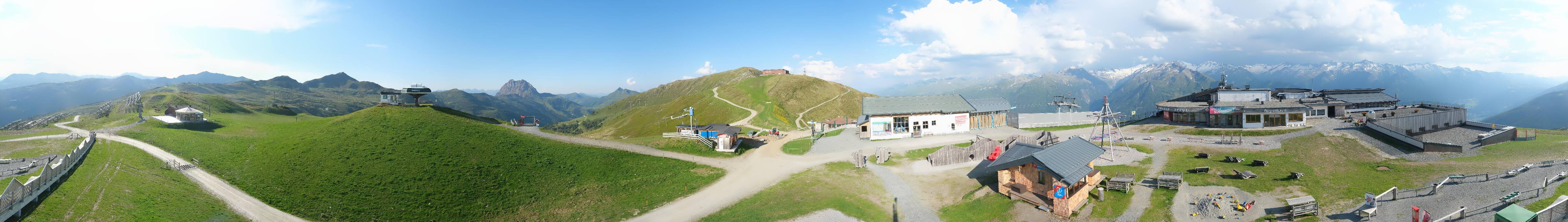 Archiv Foto Webcam Wildkogel-Arena: Ausblick Wildkogelbahn Bergstation
