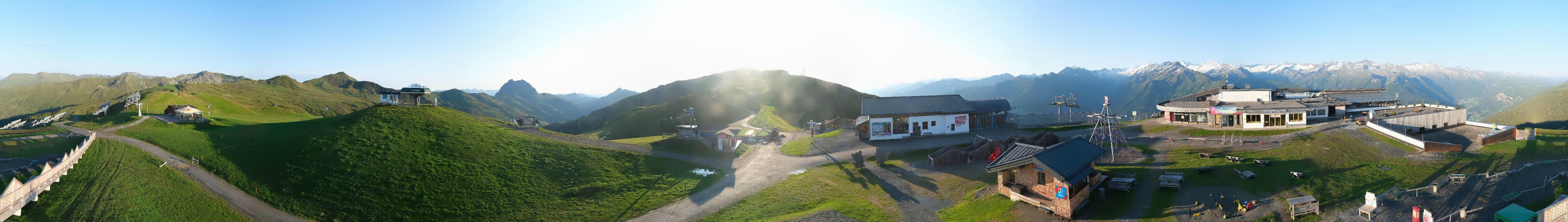 Archiv Foto Webcam Wildkogel-Arena: Ausblick Wildkogelbahn Bergstation