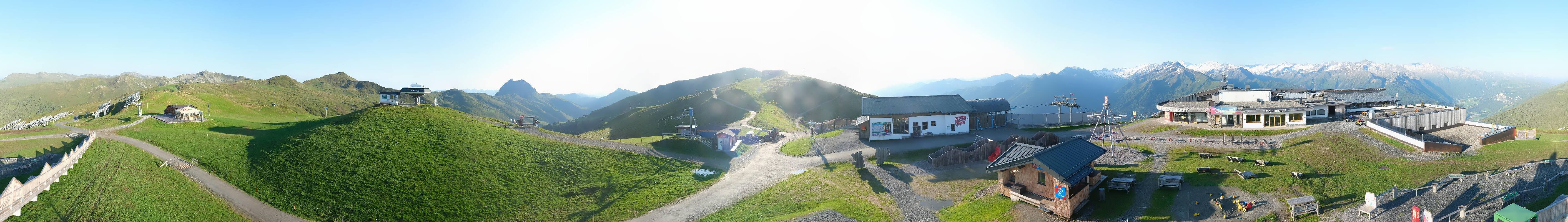 Archiv Foto Webcam Wildkogel-Arena: Ausblick Wildkogelbahn Bergstation