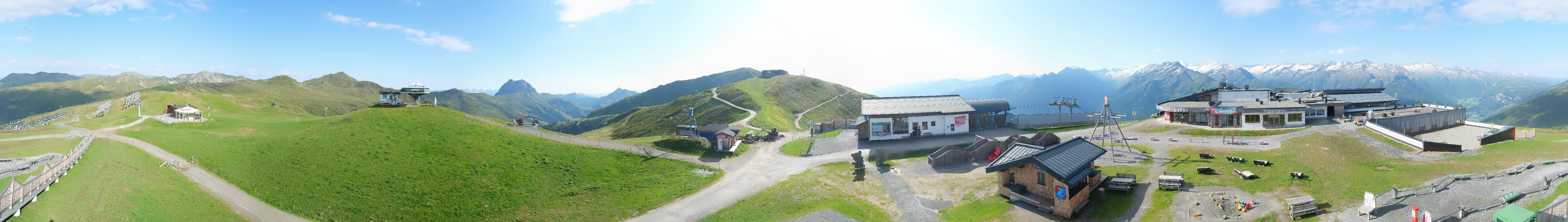 Archiv Foto Webcam Wildkogel-Arena: Ausblick Wildkogelbahn Bergstation