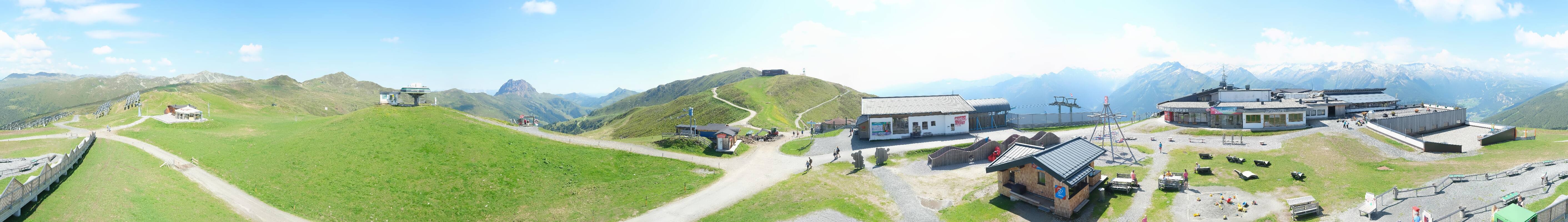 Archiv Foto Webcam Wildkogel-Arena: Ausblick Wildkogelbahn Bergstation