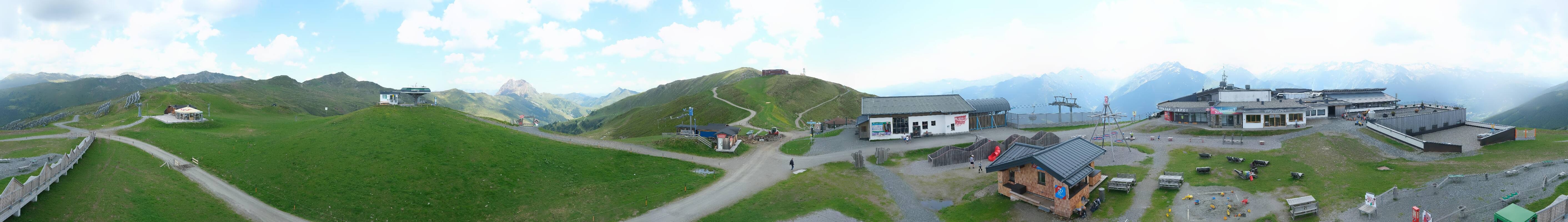 Archiv Foto Webcam Wildkogel-Arena: Ausblick Wildkogelbahn Bergstation