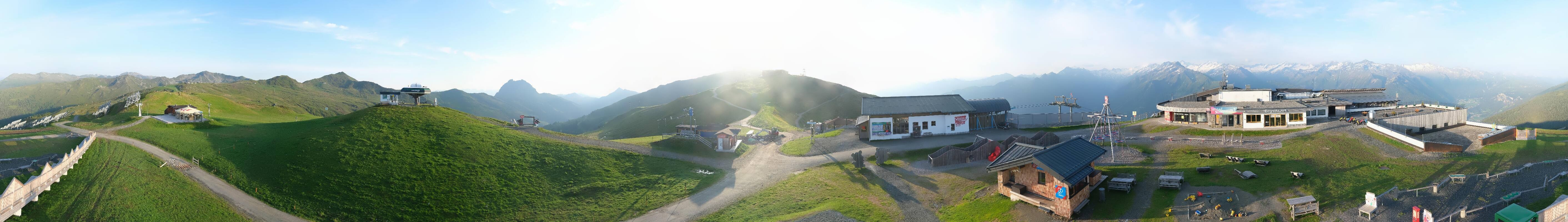 Archiv Foto Webcam Wildkogel-Arena: Ausblick Wildkogelbahn Bergstation