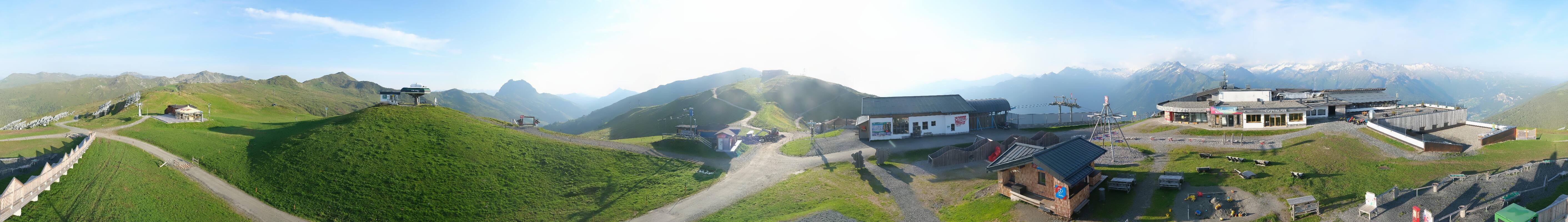 Archiv Foto Webcam Wildkogel-Arena: Ausblick Wildkogelbahn Bergstation