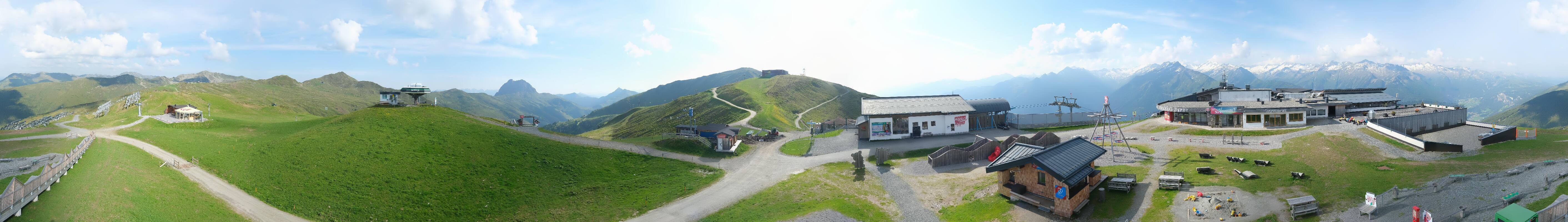 Archiv Foto Webcam Wildkogel-Arena: Ausblick Wildkogelbahn Bergstation